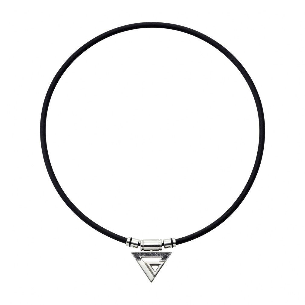 コラントッテ TAOネックレス A-original シルバー×ブラックラメ 健康