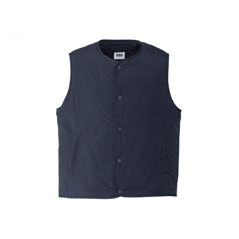 2025秋冬 ヘリーハンセン アウトドアカジュアル 中綿ベスト Skyrim