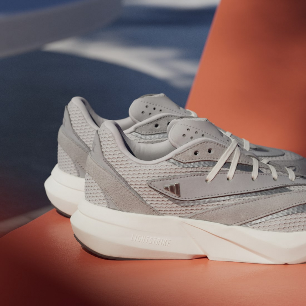 アディダス ライトストライド IH8606 レディース スニーカー ： グレー