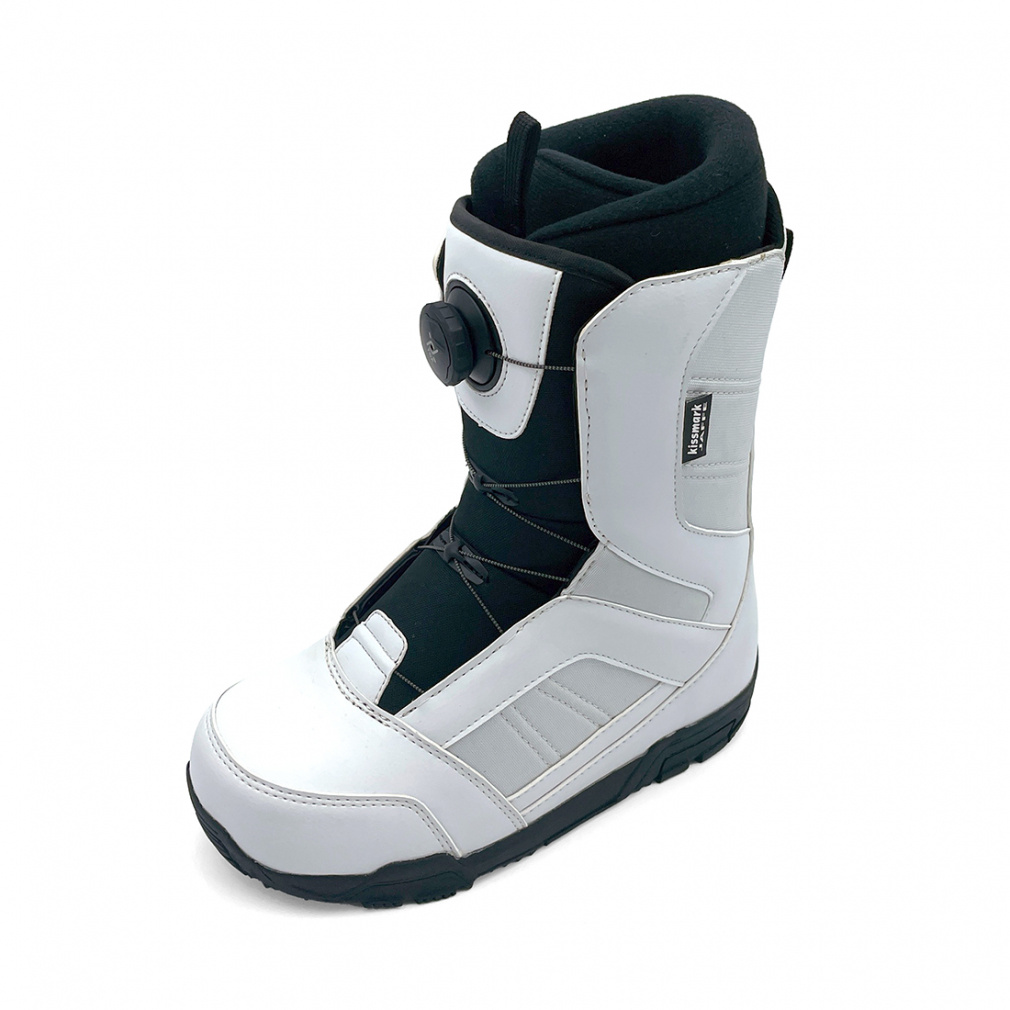 キスマーク KM ジャフィ WH スノーボード ブーツ スノボ : ホワイト