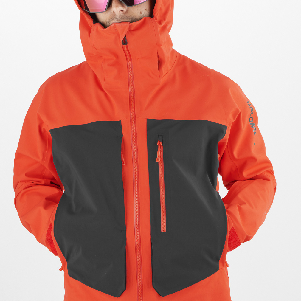 サロモン メンズ スキー ジャケット スタンス 3L ロング ジャケット