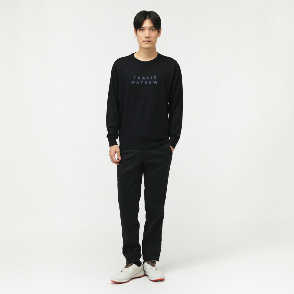 トラヴィスマシュー ゴルフウェア 長袖セーター 秋 冬 L/S Crewneck