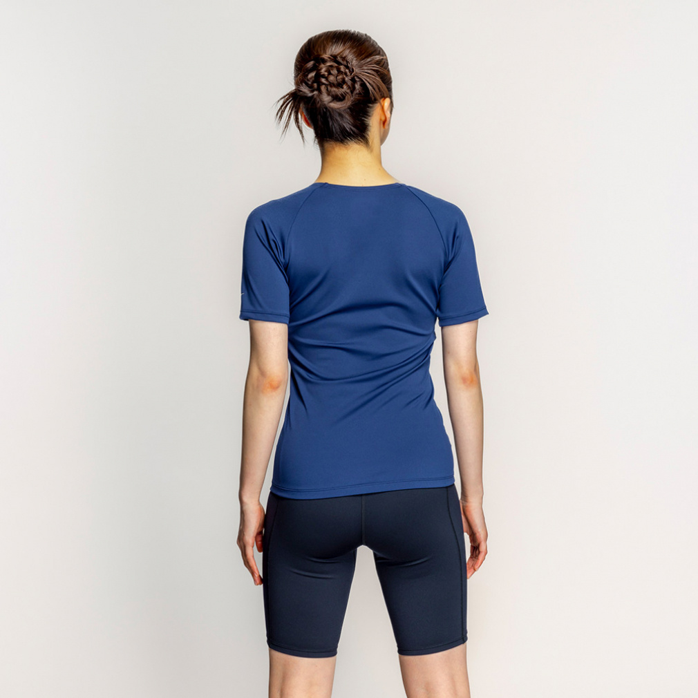 ナイキ レディス 水泳 フィットネス水着 FA25 ジップ付き半袖