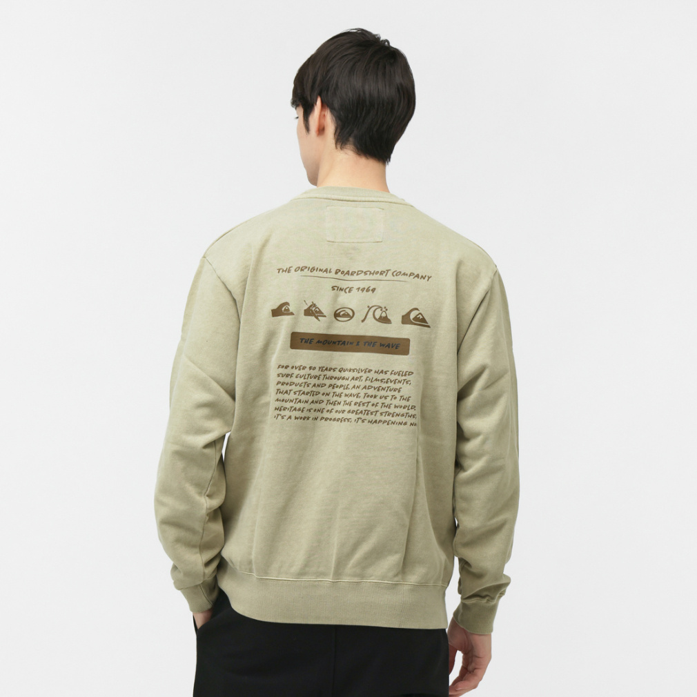 2025秋冬 クイックシルバー メンズ アウトドアカジュアル スウェット