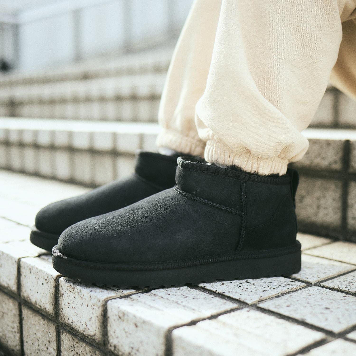 アグ UGG KENDYL フラットシューズ ブラック 24cm 新古品 アグ UGG W