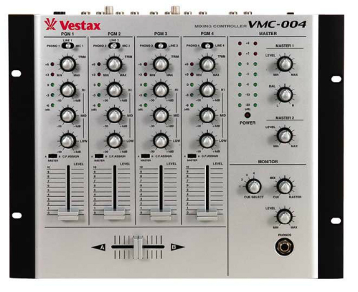 Vestax VMC-004 FX DJミキサー105 Vestax VMC-004 FX DJミキサー105