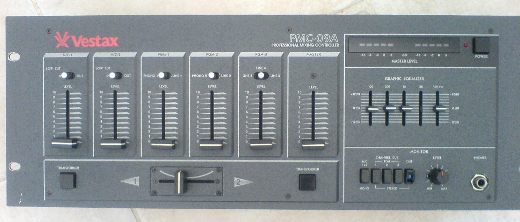Vestax PMC09 ベスタクス VESTAX DJ mixer MIXER PMC09 PMC 09 Used