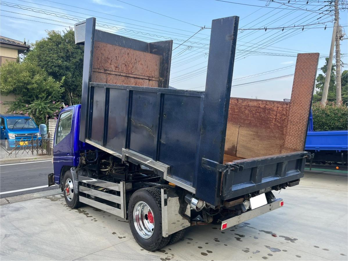 中古深ダンプ 三菱ふそう キャンター /キャンター土砂禁ダンプ積載2t新