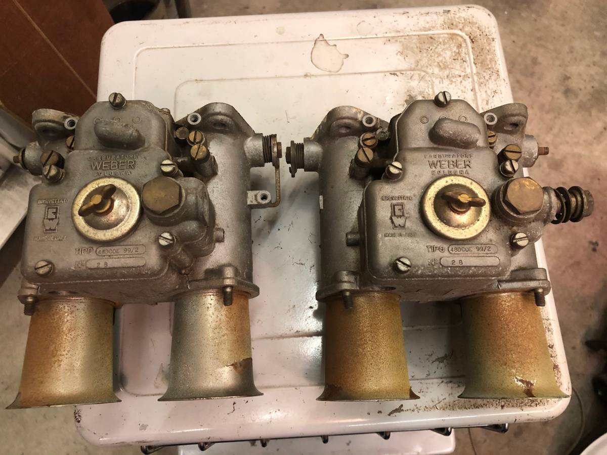 ウェーバーキャブレター40Φ ジャンク 旧車 当時物ジャンク