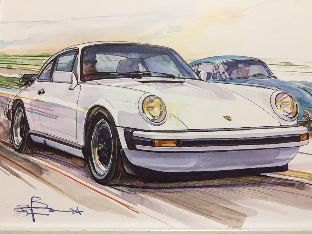 ポルシェ911 記念イラスト ポルシェ911 記念イラスト