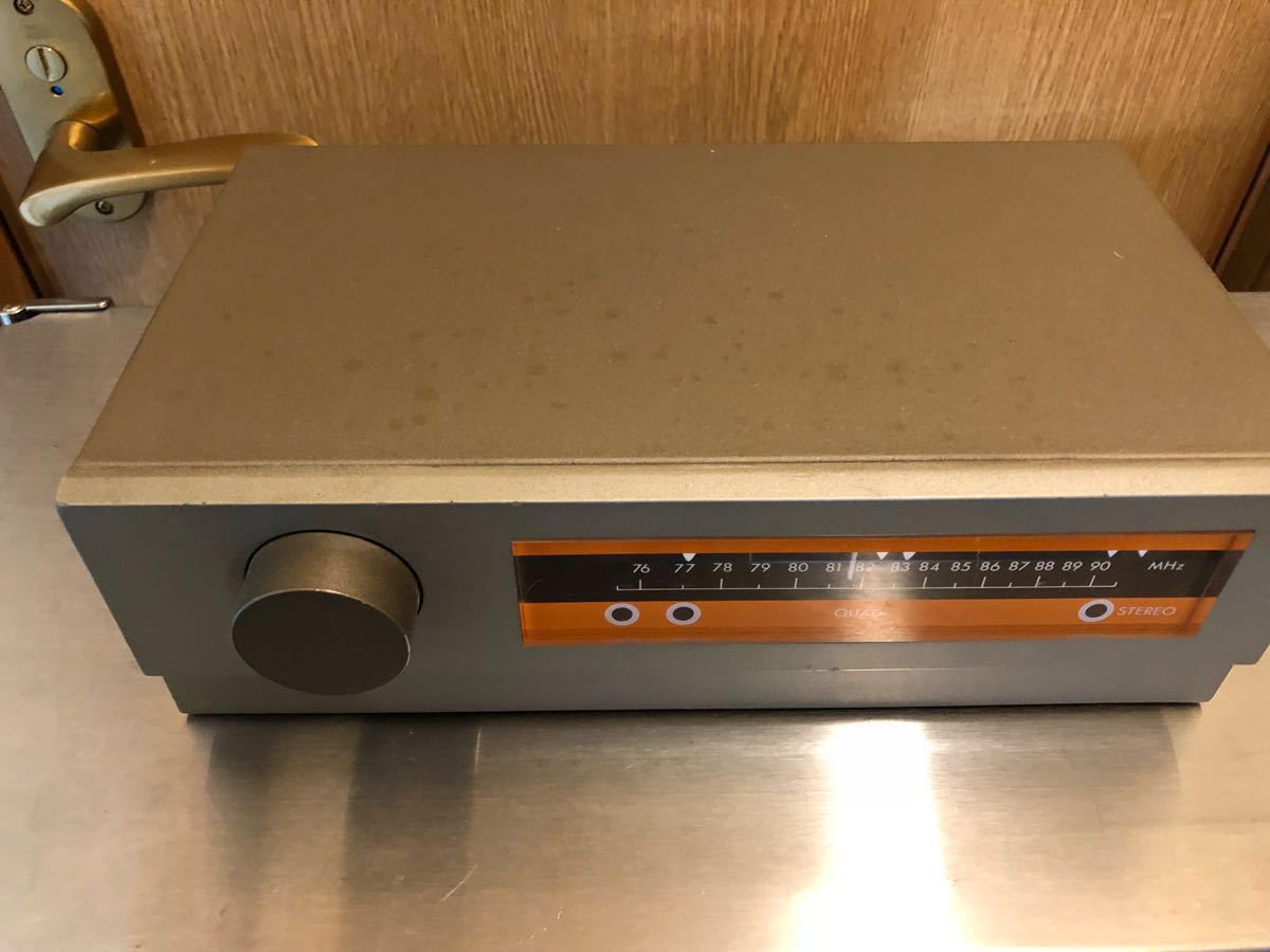 希少 英国QUAD FM3 FMチューナー日本バンド仕様ステレオ受信確認済み