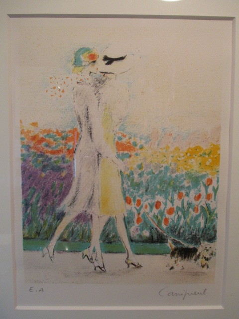 カシニョール 犬の散歩 J. P. カシニョール 「犬の散歩 II」 Jean