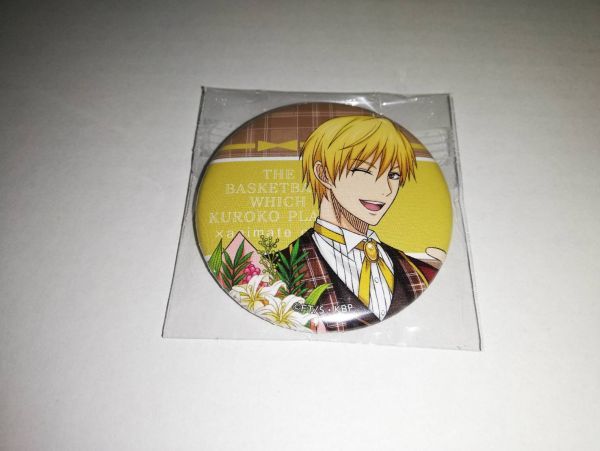 新品】黒子のバスケ アニカフェ 黄瀬 缶バッジ クランチチョコ