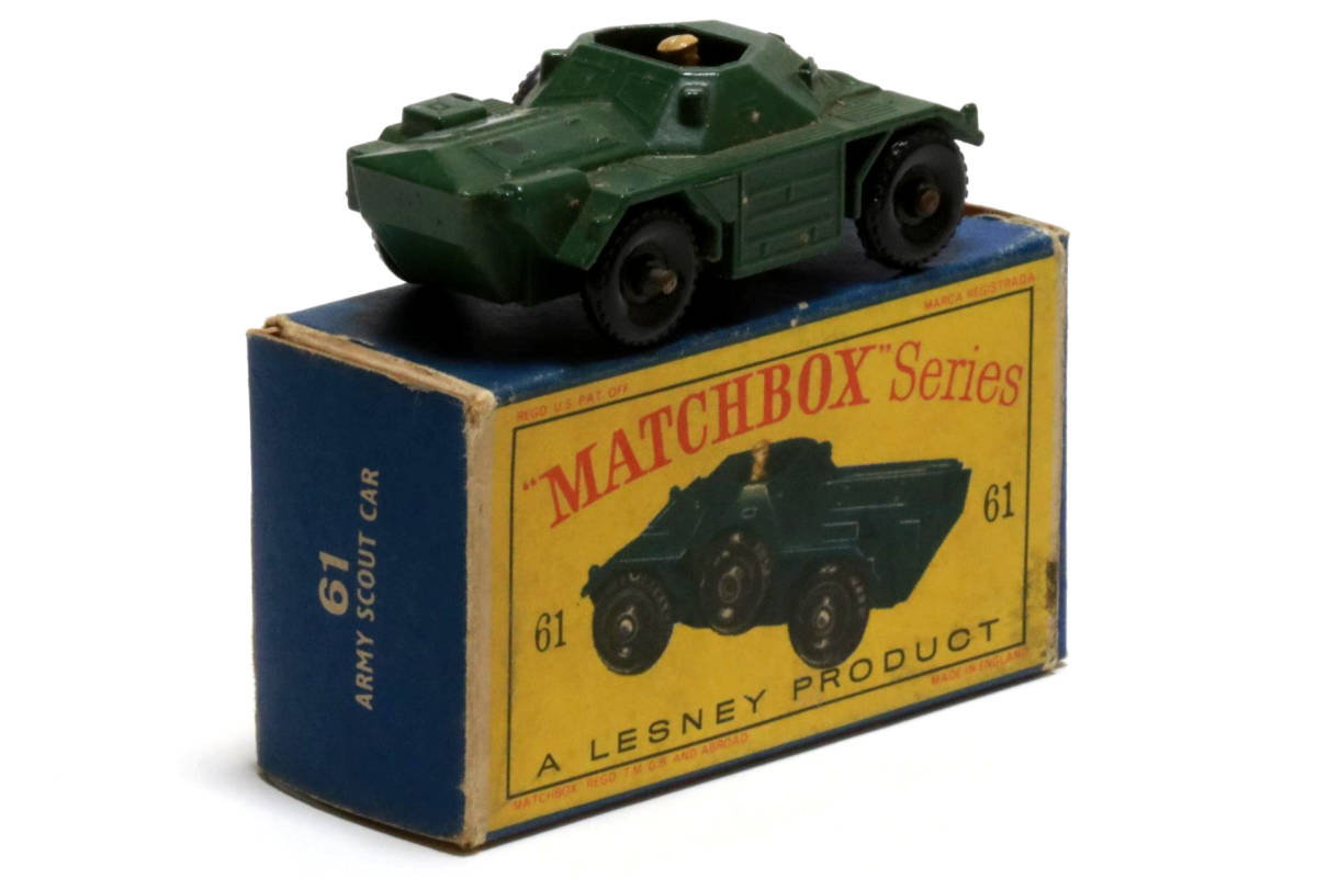 レズニー マッチボックス フェレット装甲車 偵察車 LESNEY MATCHBOX 61