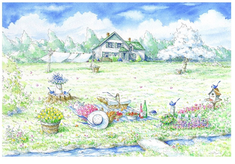 新品未開封内田新哉ふるさとジグソーパズル1000ピースレトロ 中古