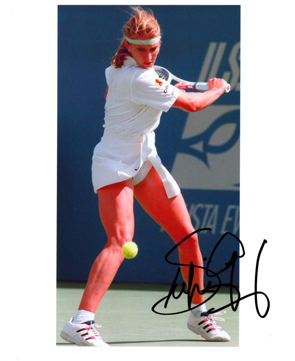 シュテフィ・グラフ Steffi Graf 直筆サイン入り写真 証明書付き