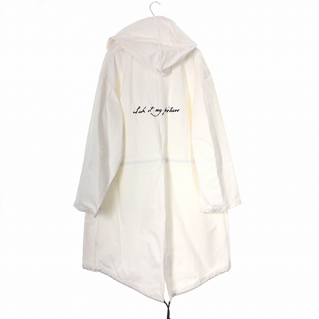 アンドゥムルメステール ANN DEMEULEMEESTER 18SS バックプリント