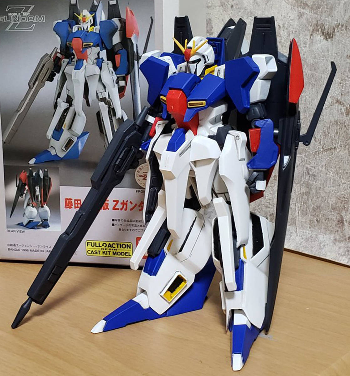 新品】MSZ-006 ZETA GUNDAM 1/144レジンキャストキット 新品】MSZ-006