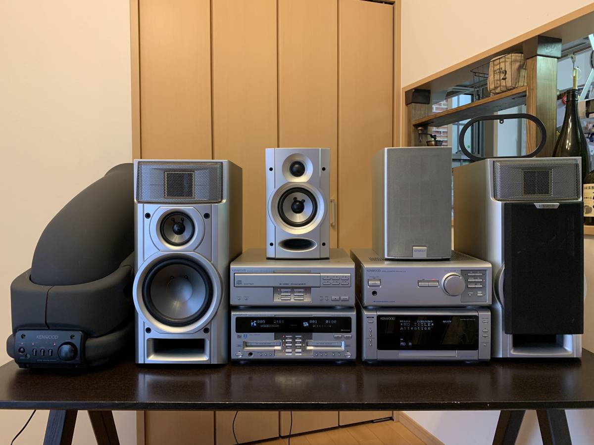 KENWOOD ケンウッド XT-7MD ミニコンポ① [ジャンク品] KENWOOD