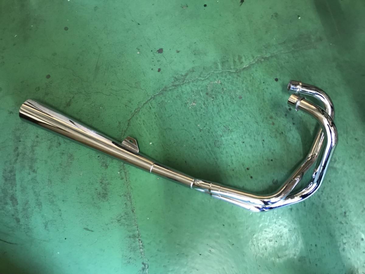 cb250t cb400t ヤシメガ2 メガホンマフラー素地美品