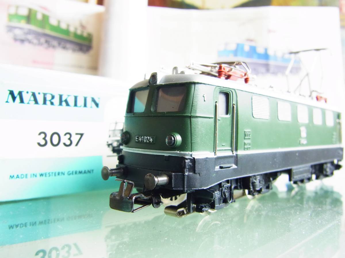 Marklin・メルクリン #3037 DB E41 024 - ドイツ国鉄電気機関車（完動