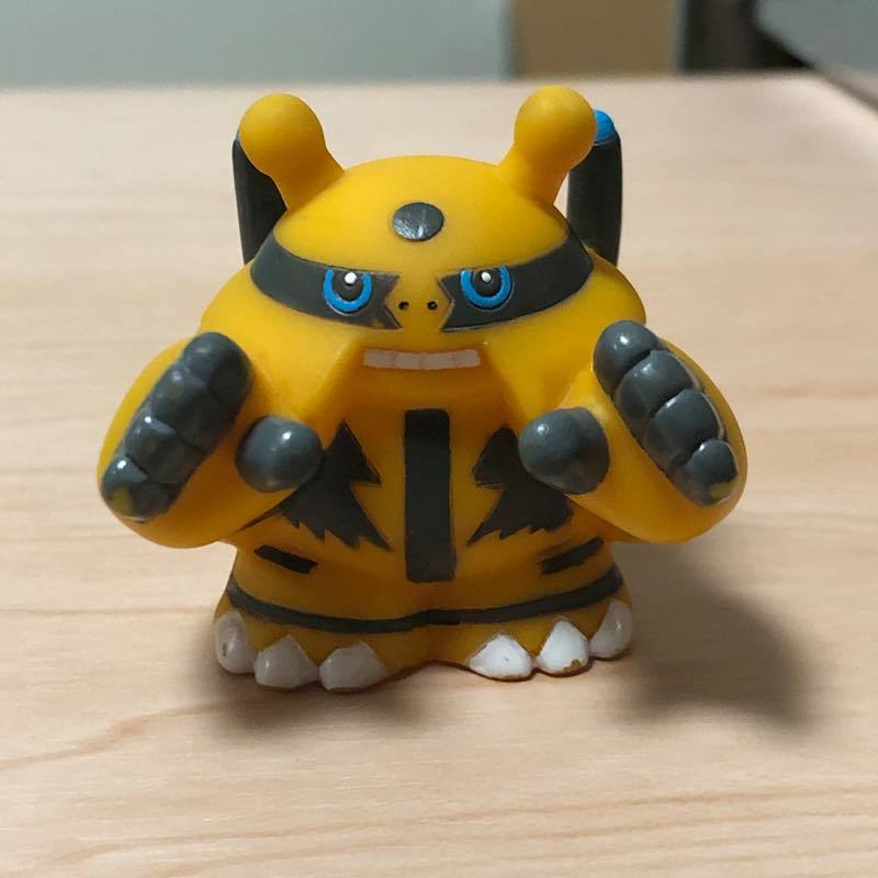 ポケモンキッズ 指人形 ポケットモンスター エレキブル 色違いの落札