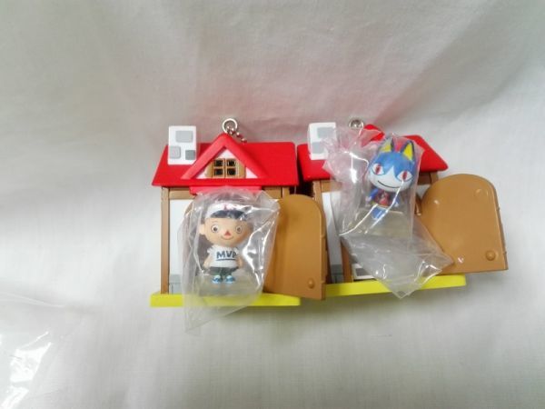 ユージン おいでよどうぶつの森 ミニミニハウスキーチェーン