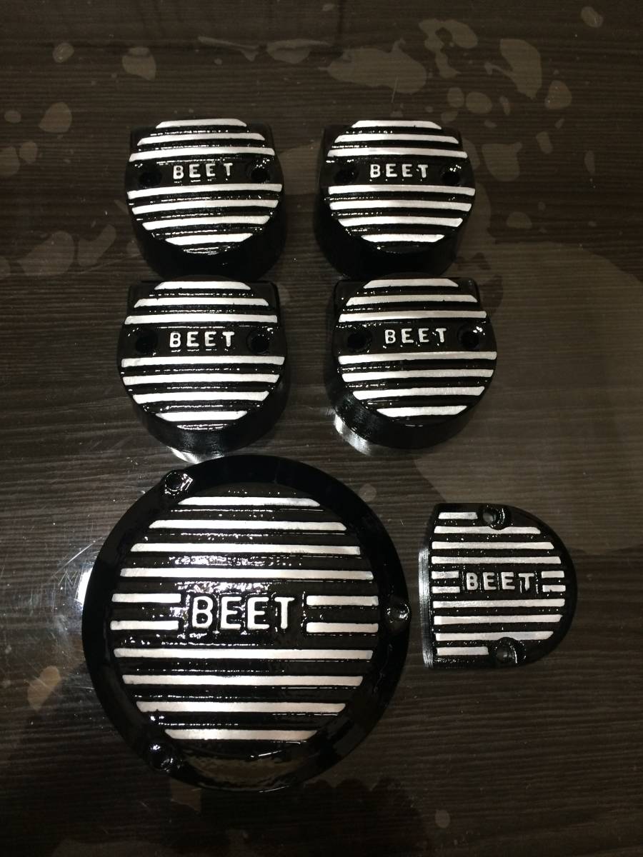 GS400 ポイントカバー カムカバー レリーズカバー BEET 当時物