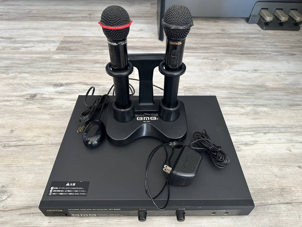 BMB ワイヤレスマイク充電器 2台セット ① BMB マイク ☆ WT-5000MKⅡ 2台
