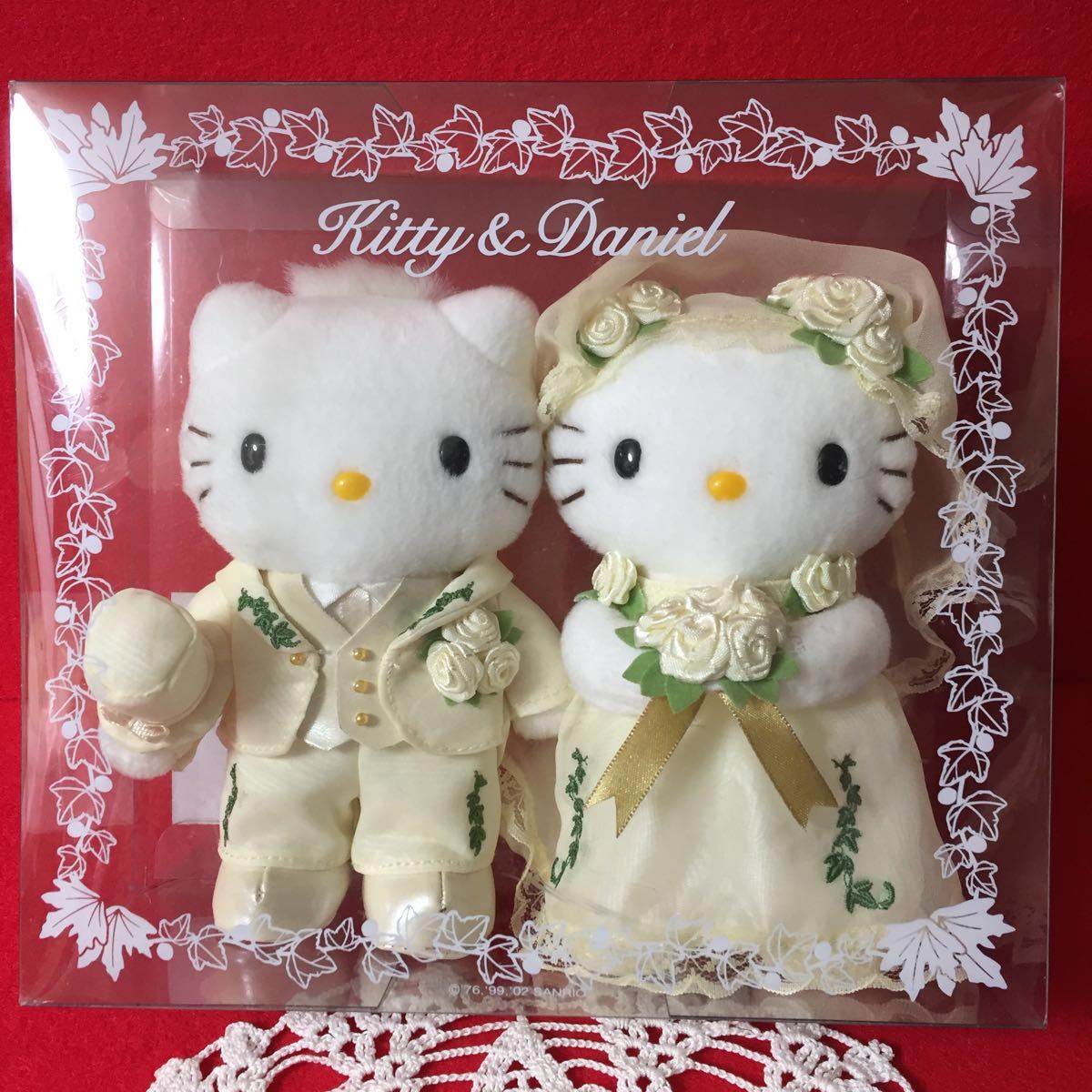 希少 ハローキティ ダニエル ウェディング ペア ストラップ 2001年 激