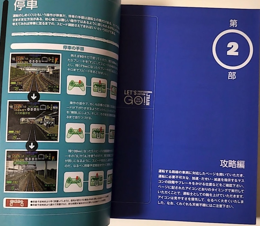 PS2 電車でGO！プロフェッショナル仕様2 攻略本セット 公式ガイド