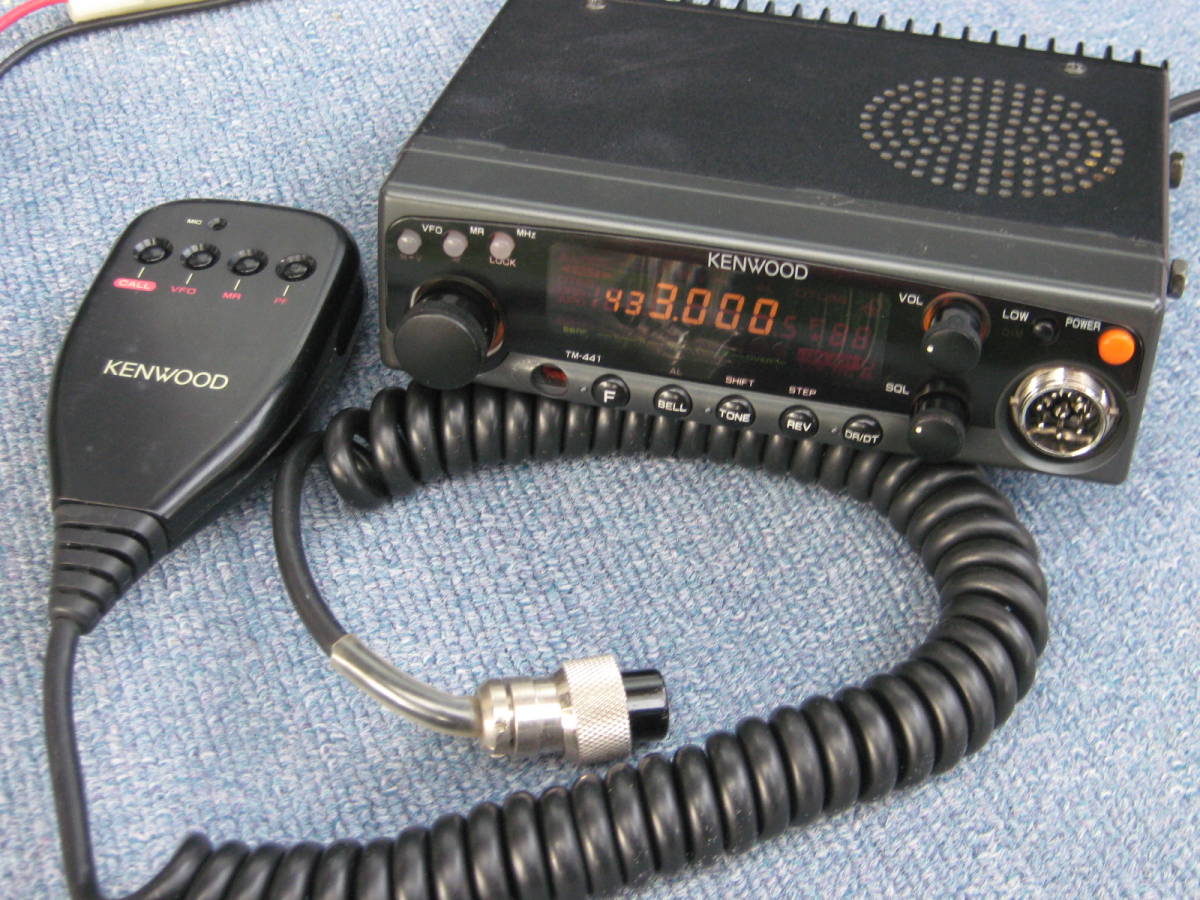 KENWOOD アマチュア無線機 TM-441 TM-431 2台 DC-DCコンバーター