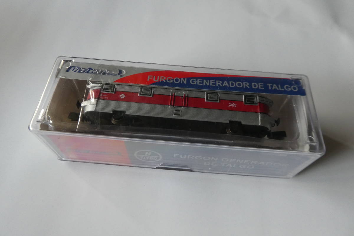 Mabar スペイン国鉄タルゴ電源車 FURGON GENERADOR TALGOの落札情報