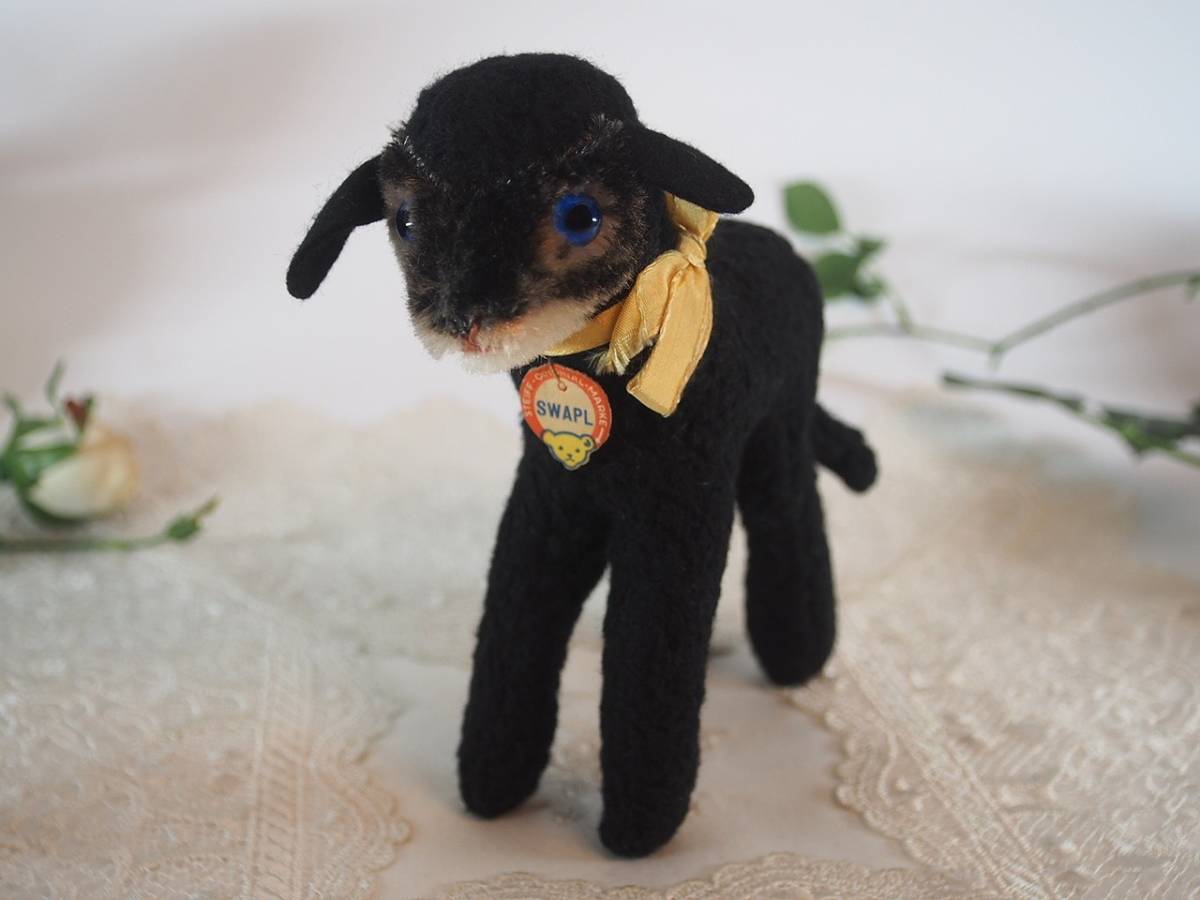 傷や汚れあり】送料無料☆シュタイフ☆Swapl Persian Lamb 14cm