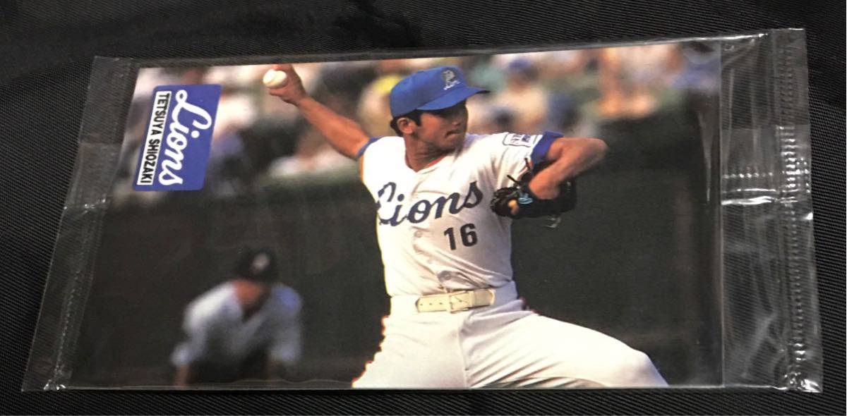 目立った傷や汚れなし】1995年 カルビー 塩崎哲也 西武ライオンズ No.C