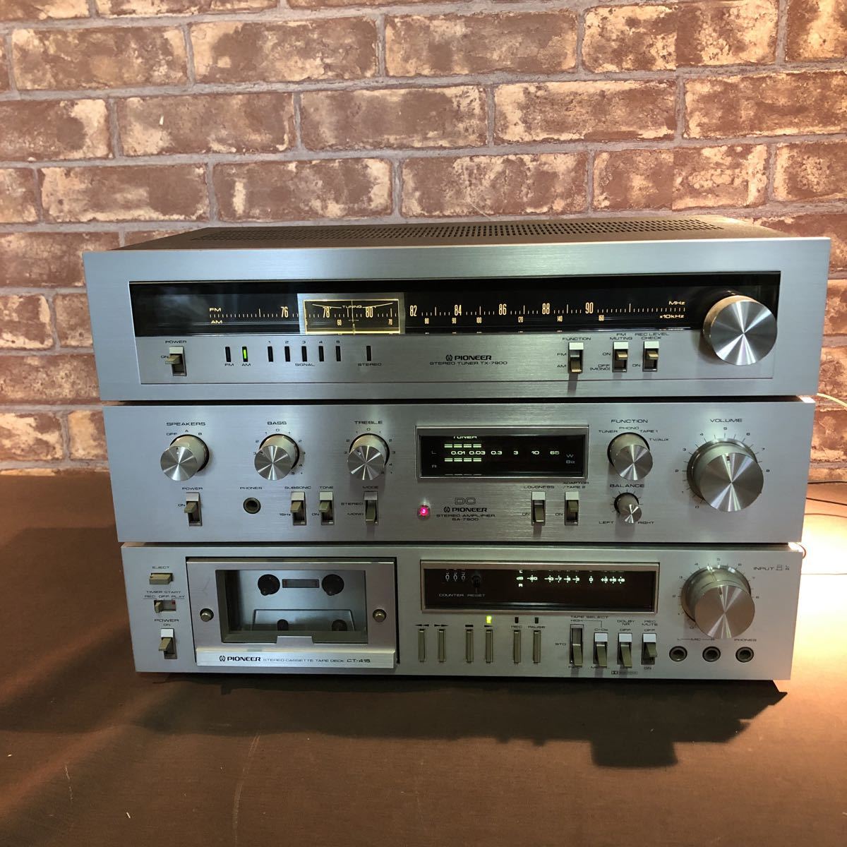 3420 PIONEER パイオニア TX-7900 SA-7900 CT-415 ステレオアンプ