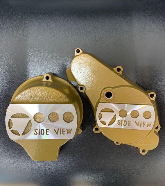 に*き様 cbx400f サイドビューカバー クラッチカバー セット ダイナモ