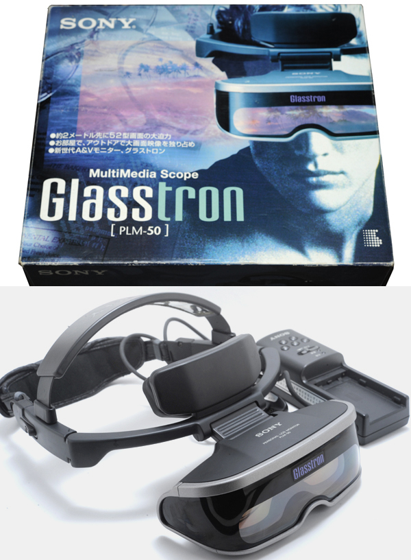 ジャンク SONY 良い グラストロン Glasstron PLM-50 ソニー パーソナル