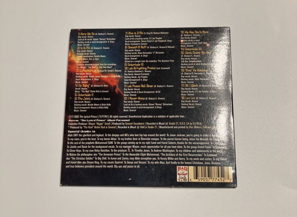 Hassan The Lyrical Prince / Here We Go｜