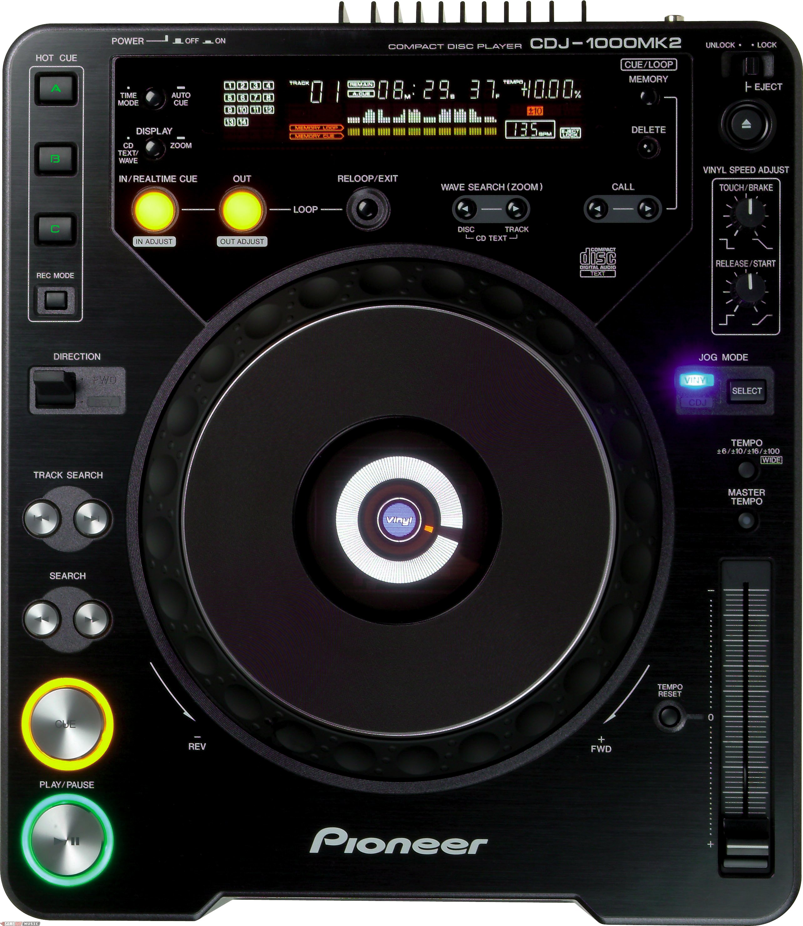 CDJ-1000 MK2 - Pioneer CDJ-1000 MK2 - Audiofanzine