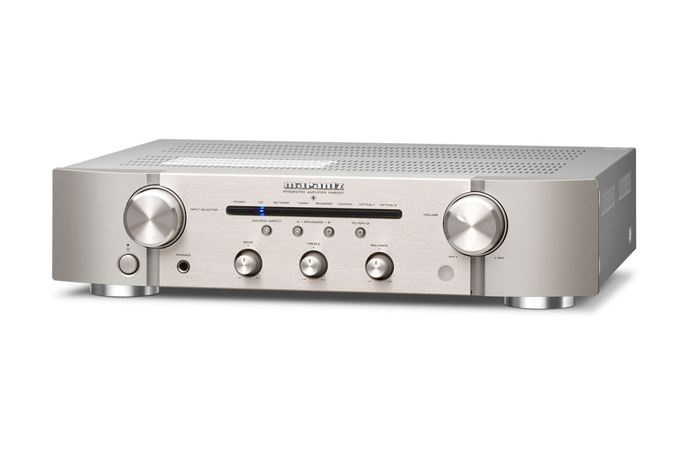 Marantz PM6007 stereo amplifier (2x 45W, 8 Ohm)