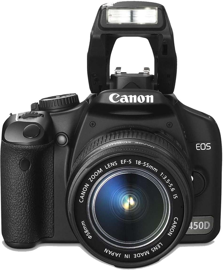 Digital SLR - Canon EOS 450D DigitalSLR camera 12.2 Megapixels