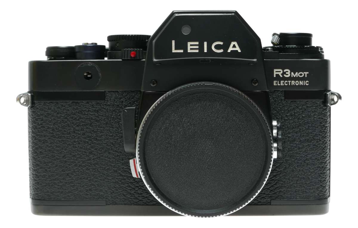 35mm SLR - Leica R3 MOT Electronic Automatic Black SLR 35mm Film