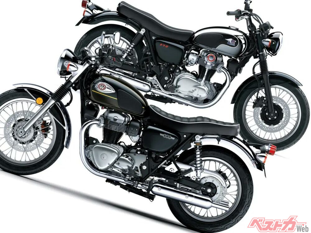 新車】「ジュニア」カラーへ初変更！「メグロK3」「W800」新色採用の