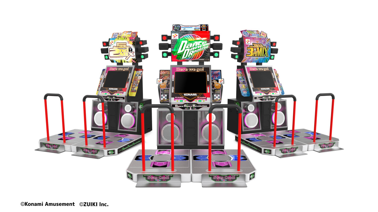 ダンレボが小さくなって登場！手で遊べる「DanceDanceRevolution