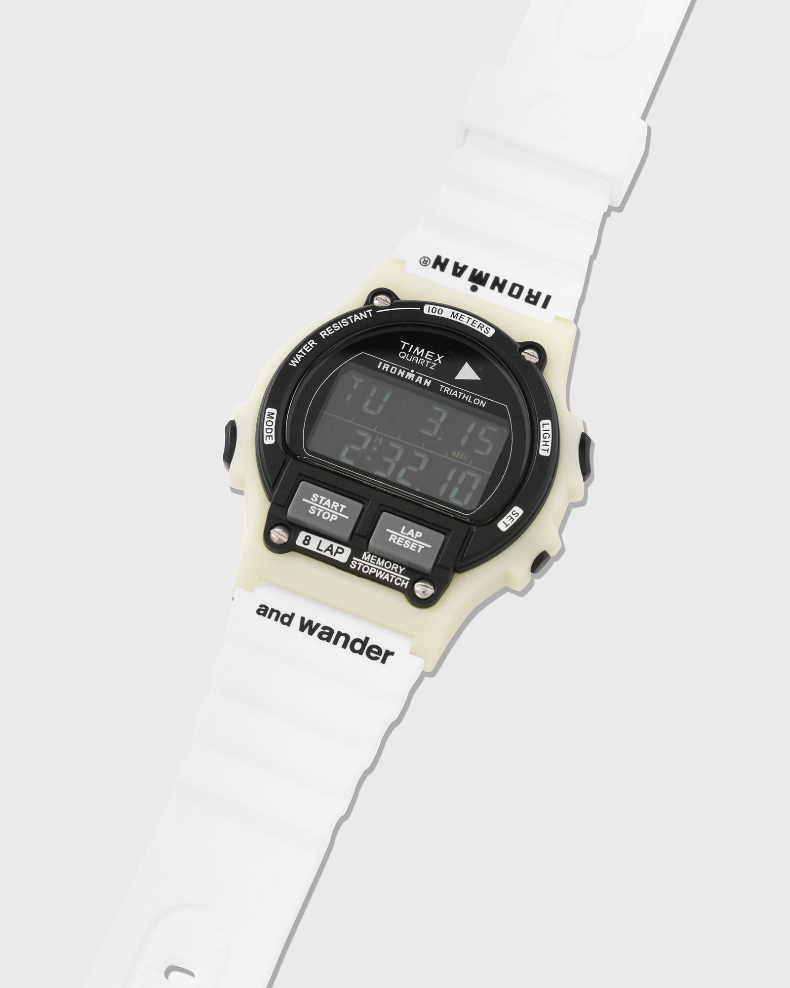 And Wander TIMEX × and wander IRONMAN 8-LAP White | BSTN Store