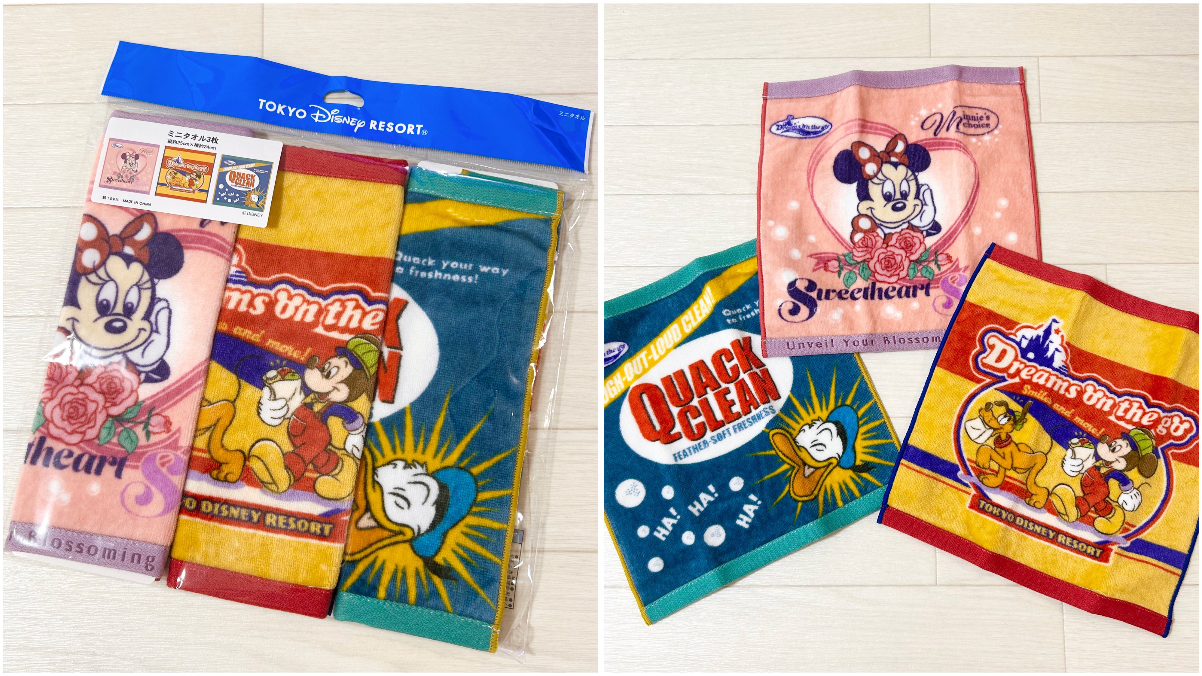 家のハンカチ、全部これにしたい！ディズニーランドで買った「ふわふわ