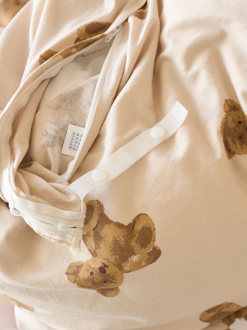 Sleep】ベア柄3点セット（セミダブル）(寝具セット)｜ルームウェア