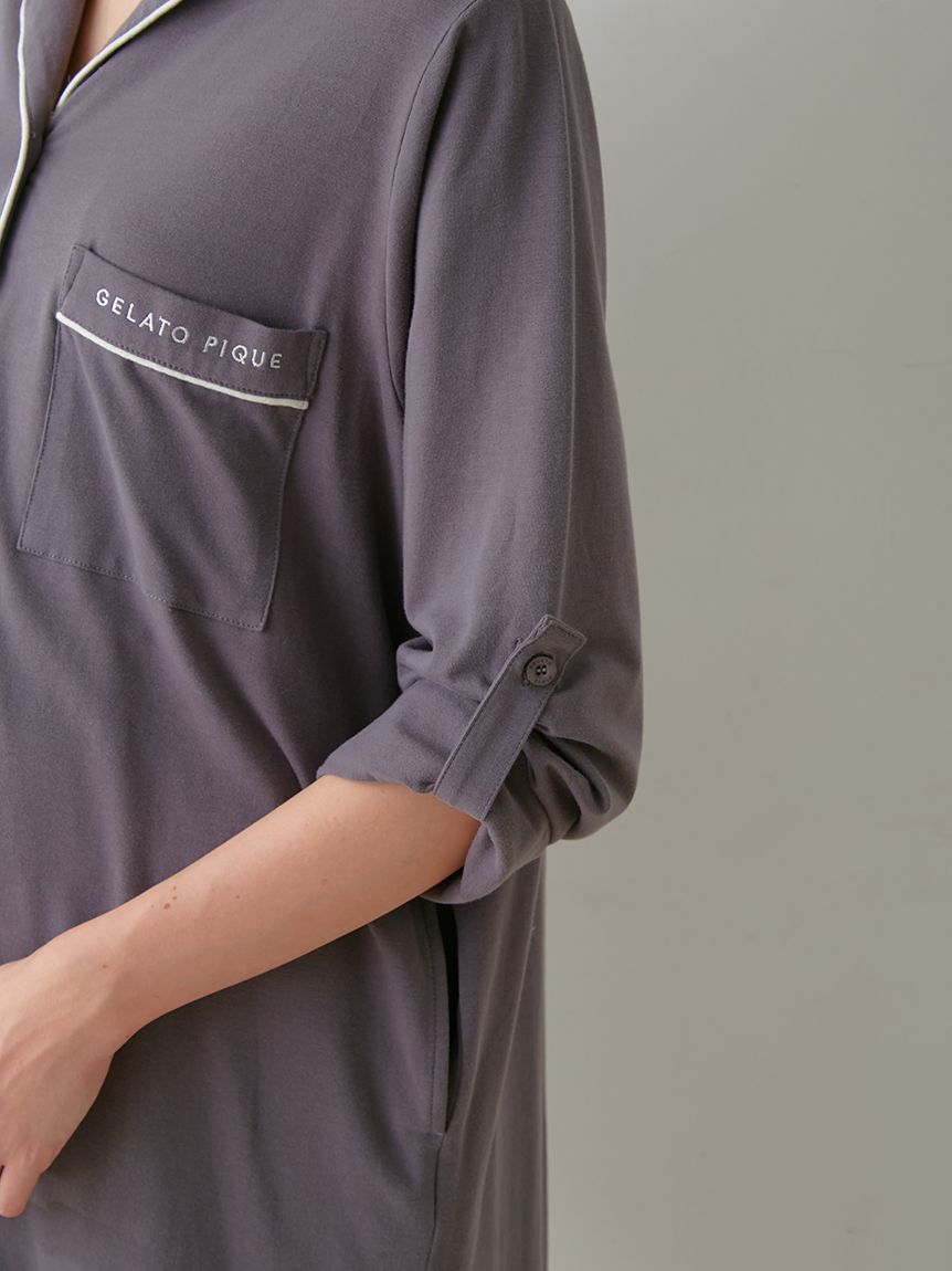 マタニティシャツワンピース(ワンピース)｜ルームウェア・パジャマ通販