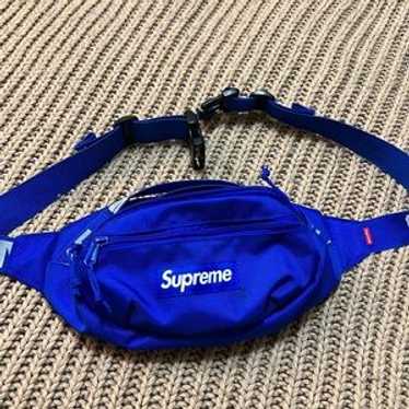 Supreme waist bag blue - Gem
